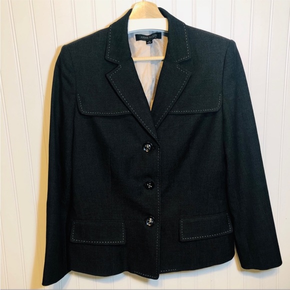 Anne Klein black Blazer - Picture 1 of 4